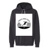 Unisex Garment-Dyed Lightweight Fleece Hooded Sweatshirt Thumbnail