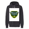 Unisex Garment-Dyed Lightweight Fleece Hooded Sweatshirt Thumbnail
