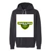 Unisex Garment-Dyed Lightweight Fleece Hooded Sweatshirt Thumbnail