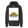 Unisex Garment-Dyed Lightweight Fleece Hooded Sweatshirt Thumbnail
