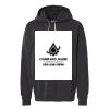 Unisex Garment-Dyed Lightweight Fleece Hooded Sweatshirt Thumbnail