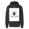 Unisex Garment-Dyed Lightweight Fleece Hooded Sweatshirt Thumbnail