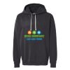Unisex Garment-Dyed Lightweight Fleece Hooded Sweatshirt Thumbnail