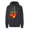 Unisex Garment-Dyed Lightweight Fleece Hooded Sweatshirt Thumbnail