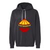 Unisex Garment-Dyed Lightweight Fleece Hooded Sweatshirt Thumbnail