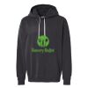 Unisex Garment-Dyed Lightweight Fleece Hooded Sweatshirt Thumbnail