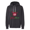 Unisex Garment-Dyed Lightweight Fleece Hooded Sweatshirt Thumbnail