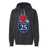 Unisex Garment-Dyed Lightweight Fleece Hooded Sweatshirt Thumbnail