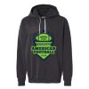 Unisex Garment-Dyed Lightweight Fleece Hooded Sweatshirt Thumbnail