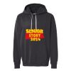 Unisex Garment-Dyed Lightweight Fleece Hooded Sweatshirt Thumbnail
