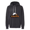 Unisex Garment-Dyed Lightweight Fleece Hooded Sweatshirt Thumbnail