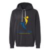 Unisex Garment-Dyed Lightweight Fleece Hooded Sweatshirt Thumbnail