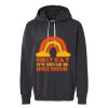 Unisex Garment-Dyed Lightweight Fleece Hooded Sweatshirt Thumbnail