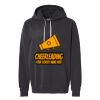 Unisex Garment-Dyed Lightweight Fleece Hooded Sweatshirt Thumbnail