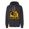 Unisex Garment-Dyed Lightweight Fleece Hooded Sweatshirt Thumbnail