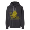 Unisex Garment-Dyed Lightweight Fleece Hooded Sweatshirt Thumbnail