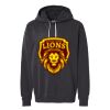 Unisex Garment-Dyed Lightweight Fleece Hooded Sweatshirt Thumbnail