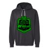 Unisex Garment-Dyed Lightweight Fleece Hooded Sweatshirt Thumbnail