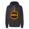 Unisex Garment-Dyed Lightweight Fleece Hooded Sweatshirt Thumbnail
