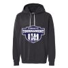 Unisex Garment-Dyed Lightweight Fleece Hooded Sweatshirt Thumbnail