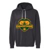 Unisex Garment-Dyed Lightweight Fleece Hooded Sweatshirt Thumbnail