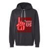 Unisex Garment-Dyed Lightweight Fleece Hooded Sweatshirt Thumbnail