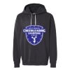 Unisex Garment-Dyed Lightweight Fleece Hooded Sweatshirt Thumbnail