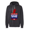 Unisex Garment-Dyed Lightweight Fleece Hooded Sweatshirt Thumbnail