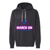 Unisex Garment-Dyed Lightweight Fleece Hooded Sweatshirt Thumbnail