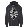 Unisex Garment-Dyed Lightweight Fleece Hooded Sweatshirt Thumbnail