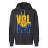 Unisex Garment-Dyed Lightweight Fleece Hooded Sweatshirt Thumbnail