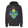 Unisex Garment-Dyed Lightweight Fleece Hooded Sweatshirt Thumbnail