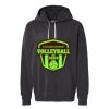 Unisex Garment-Dyed Lightweight Fleece Hooded Sweatshirt Thumbnail