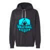 Unisex Garment-Dyed Lightweight Fleece Hooded Sweatshirt Thumbnail