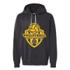 Unisex Garment-Dyed Lightweight Fleece Hooded Sweatshirt Thumbnail