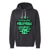 Unisex Garment-Dyed Lightweight Fleece Hooded Sweatshirt Thumbnail