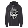Unisex Garment-Dyed Lightweight Fleece Hooded Sweatshirt Thumbnail