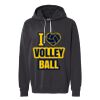 Unisex Garment-Dyed Lightweight Fleece Hooded Sweatshirt Thumbnail