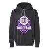Unisex Garment-Dyed Lightweight Fleece Hooded Sweatshirt Thumbnail