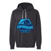 Unisex Garment-Dyed Lightweight Fleece Hooded Sweatshirt Thumbnail