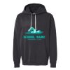 Unisex Garment-Dyed Lightweight Fleece Hooded Sweatshirt Thumbnail