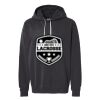 Unisex Garment-Dyed Lightweight Fleece Hooded Sweatshirt Thumbnail