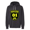 Unisex Garment-Dyed Lightweight Fleece Hooded Sweatshirt Thumbnail