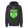 Unisex Garment-Dyed Lightweight Fleece Hooded Sweatshirt Thumbnail