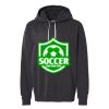 Unisex Garment-Dyed Lightweight Fleece Hooded Sweatshirt Thumbnail