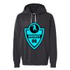 Unisex Garment-Dyed Lightweight Fleece Hooded Sweatshirt Thumbnail