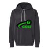 Unisex Garment-Dyed Lightweight Fleece Hooded Sweatshirt Thumbnail