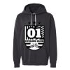 Unisex Garment-Dyed Lightweight Fleece Hooded Sweatshirt Thumbnail