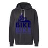 Unisex Garment-Dyed Lightweight Fleece Hooded Sweatshirt Thumbnail