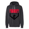 Unisex Garment-Dyed Lightweight Fleece Hooded Sweatshirt Thumbnail